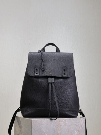 Y*L sac de jour backpack in grained leather 29 x 37.5 x 14 cm