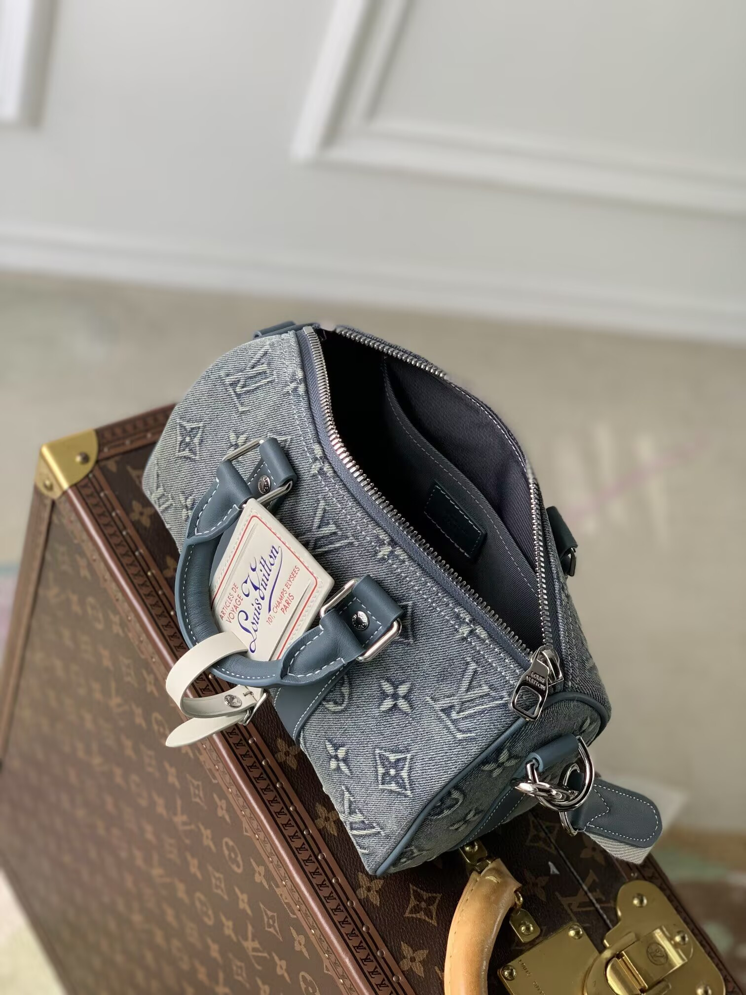 LV Keepall Bandoulière 25 M22762 25 x 15 x 11 cm