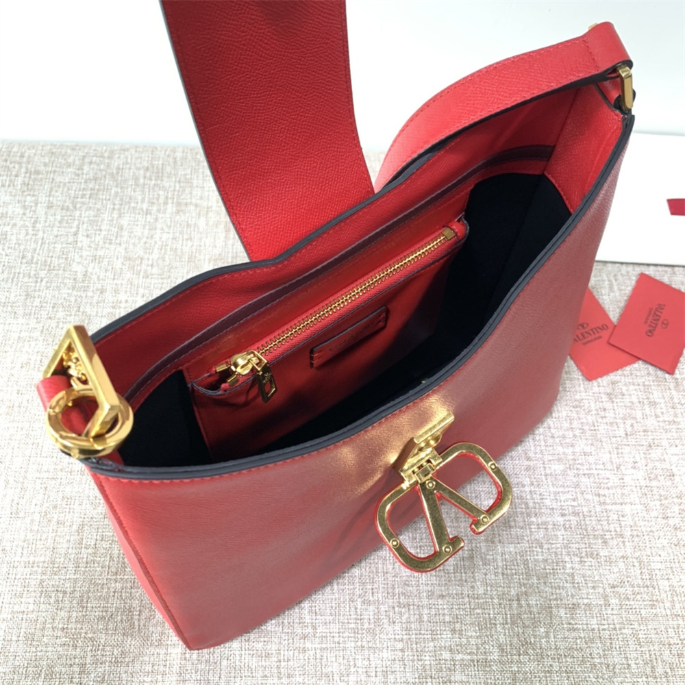 VALENTINO GARAVANI VSling Hobo Bag Red