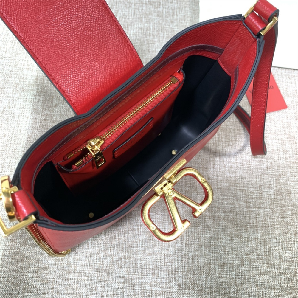 VALENTINO GARAVANI VSling Hobo Small Bag Red