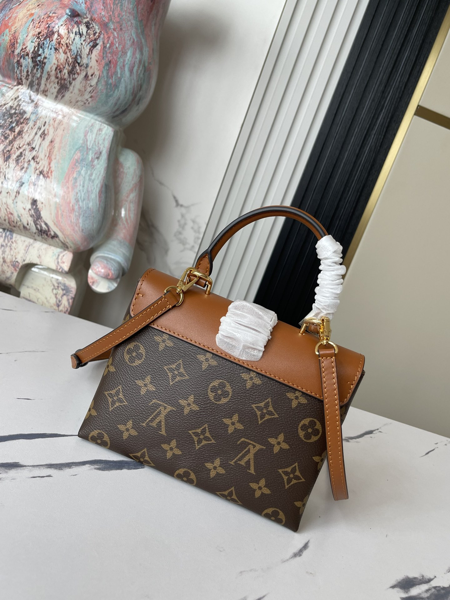 LV  M44654 Locky BB 7.9 x 6.3 x 3 inches