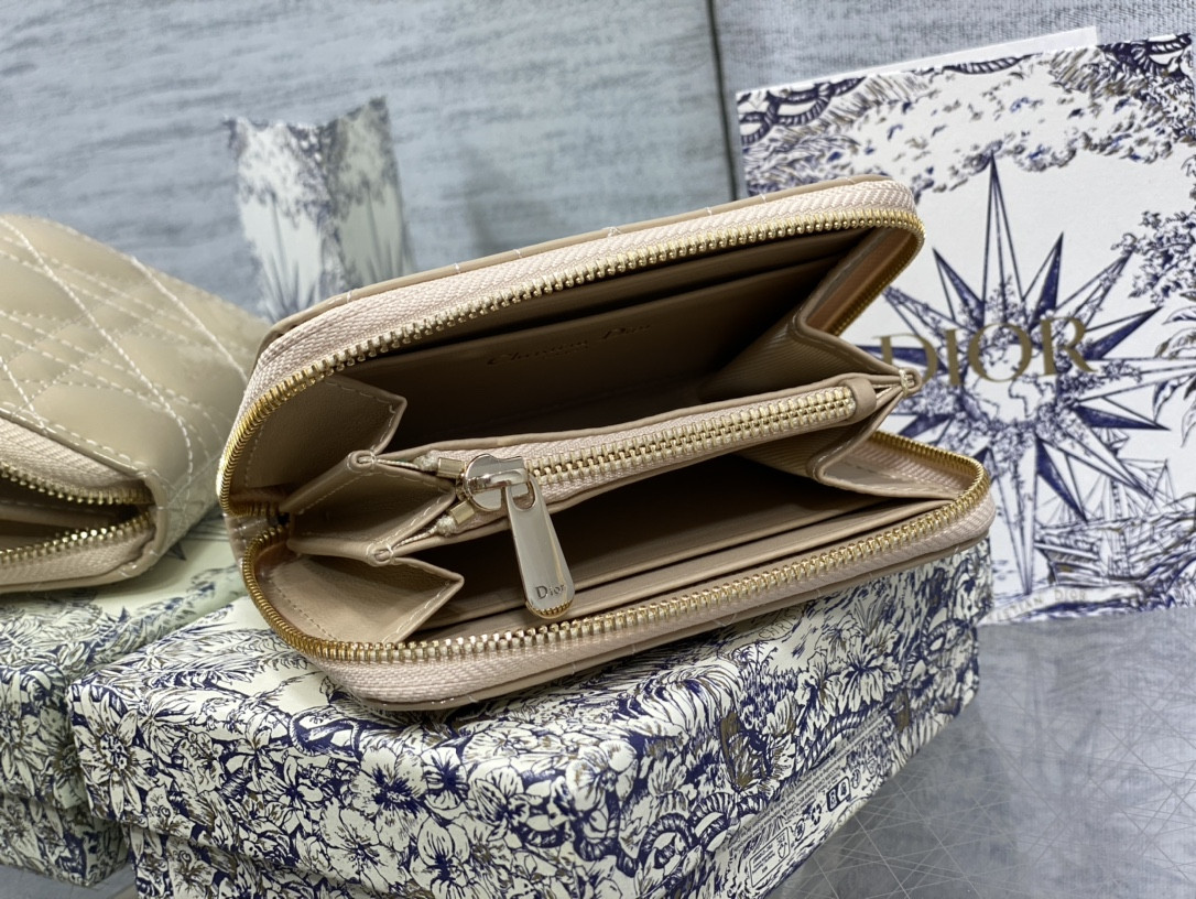 lady D*or voyageur small coin purse card holder