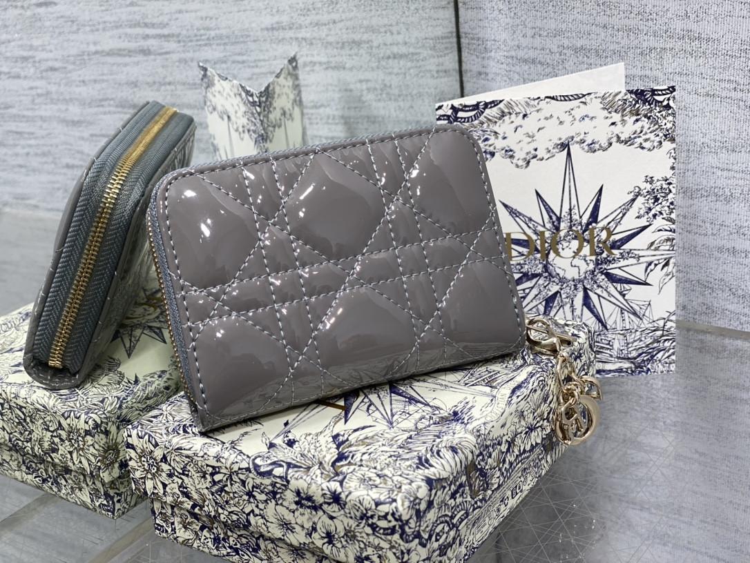 lady D*or voyageur small coin purse card holder