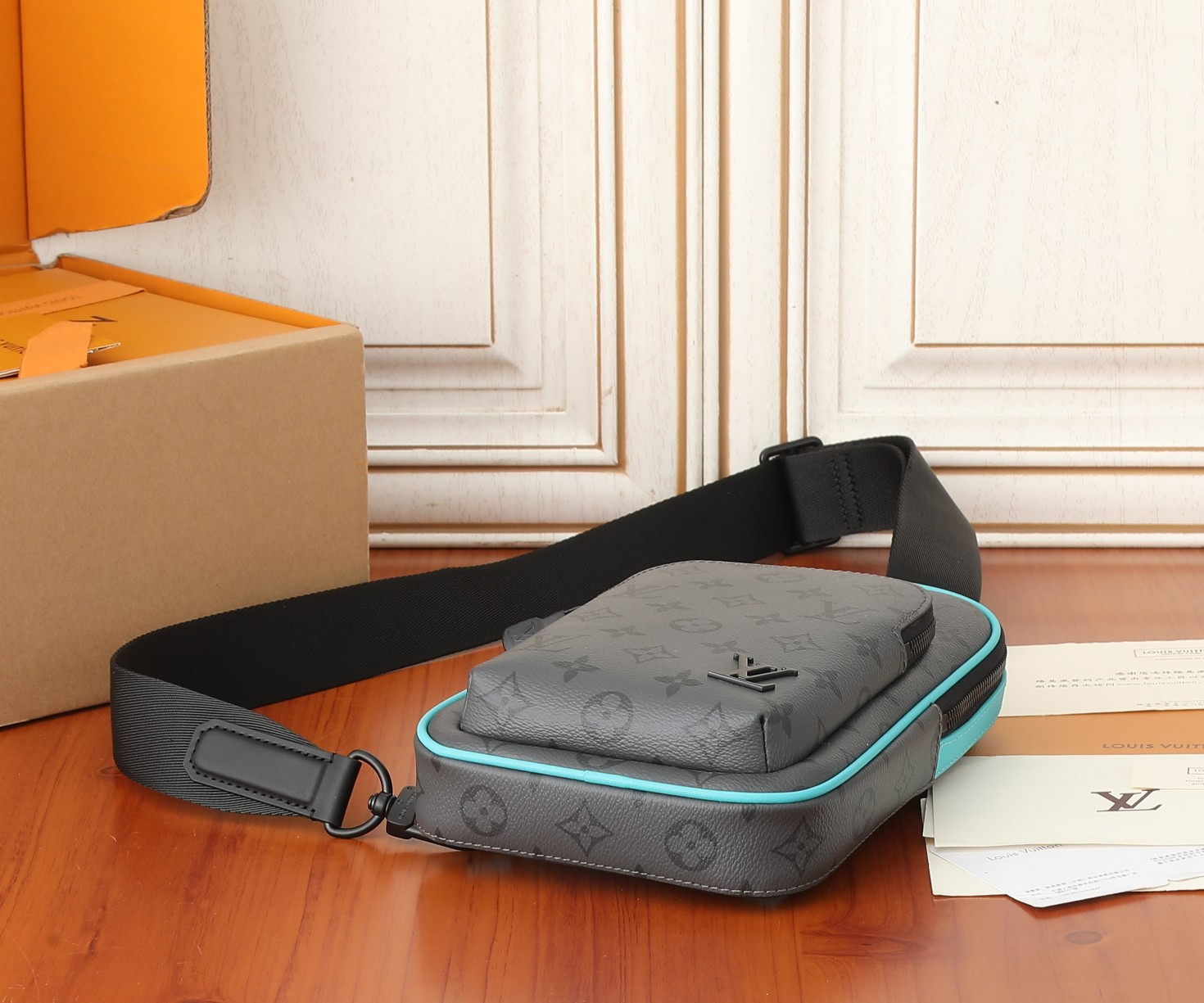 LV Avenue Slingbag PM M11703 6.3 x 13 x 2.2 inches