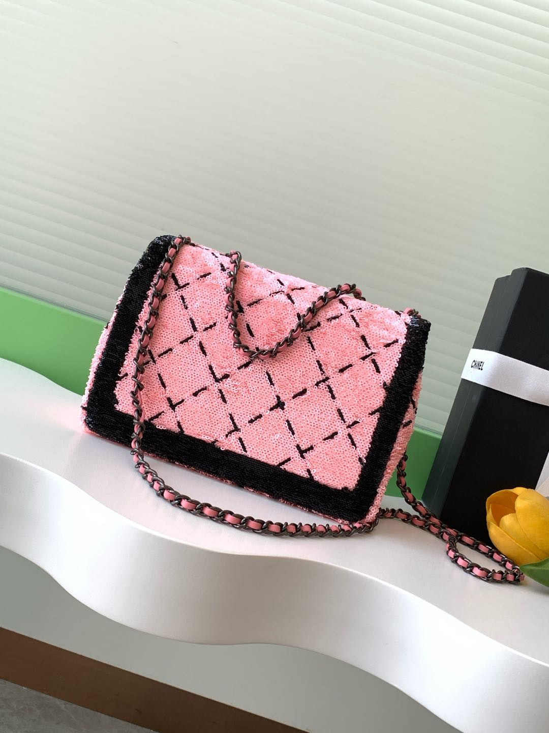 Ch*el flap bag 20cm
