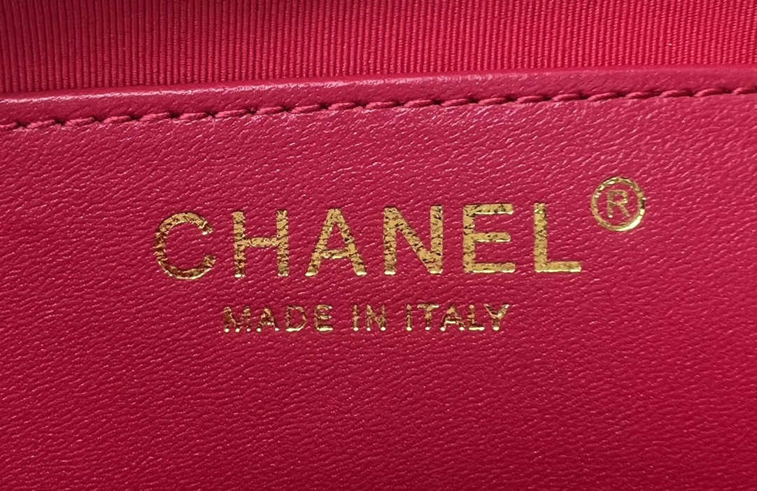 Ch*el flap handbag cf 18x13.5x5.5cm