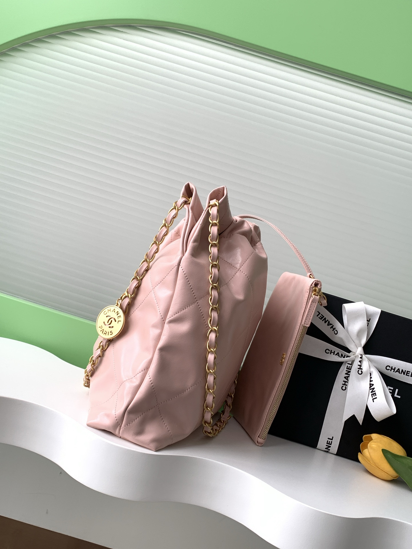 Ch*el 22 small handbag as3260 35x37x7cm