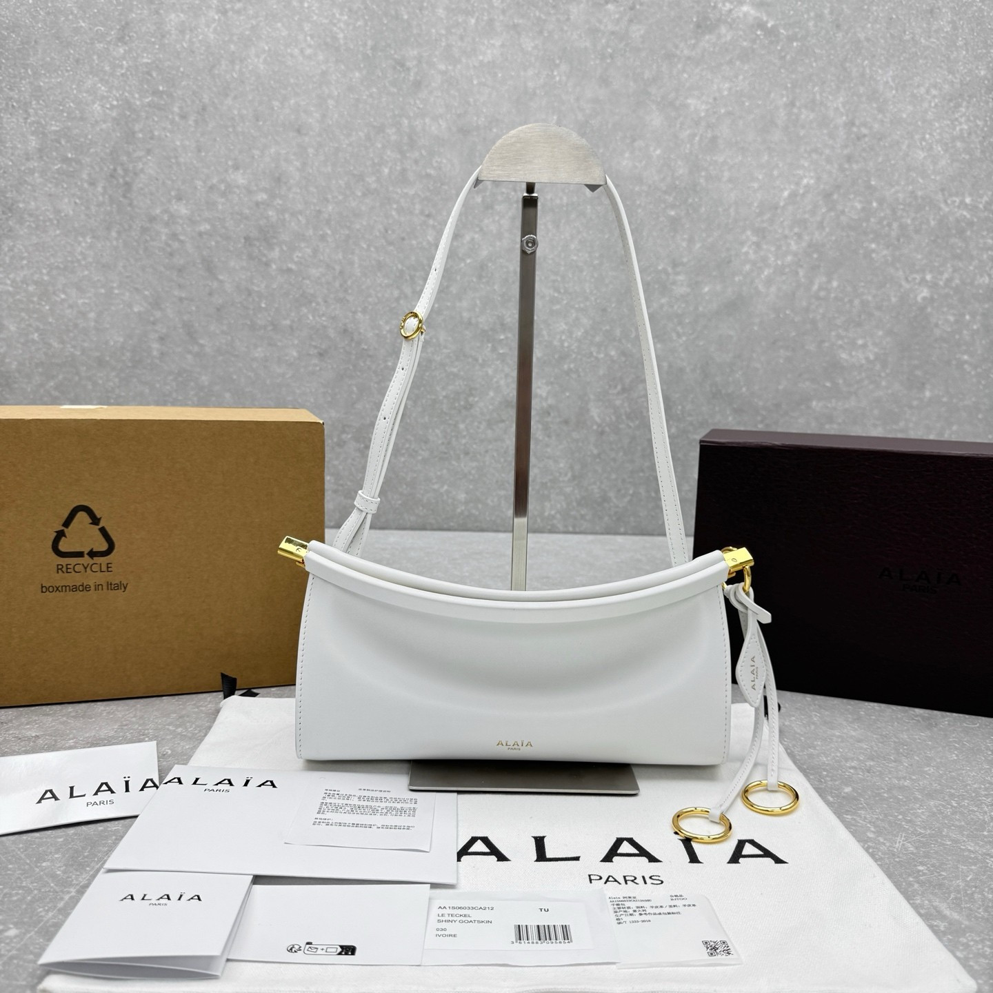 ALAÏA LE CLICK EAST WEST SMALL BAG 25x12.5x7cm