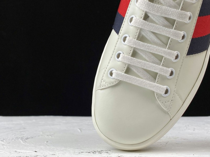 GUCC Ace Leather Sneaker 386750 02JR0 9072