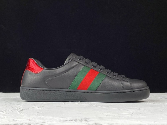 GUCC Ace Leather Sneaker ‎386750 02JR0 1078