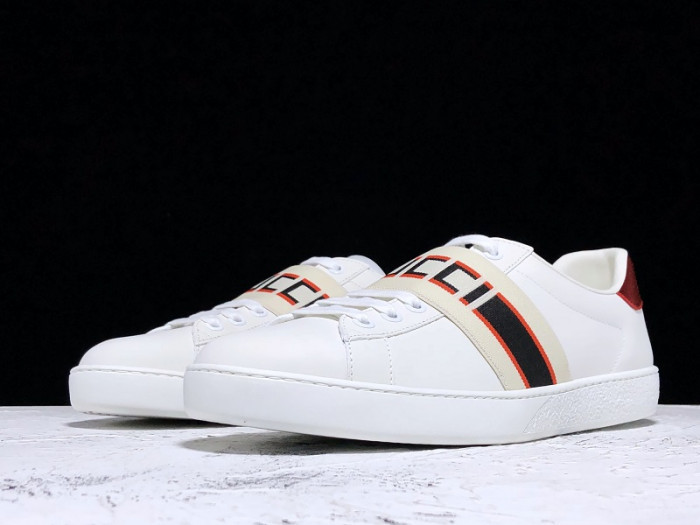 Ace GUCC Stripe Sneaker ‎523469 0FIV0 9091