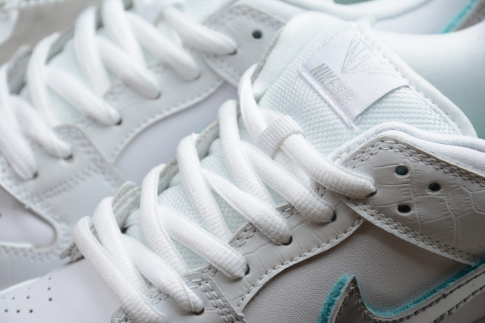 nike sb dunk low diamond S*pply co white diamond bv1310-100