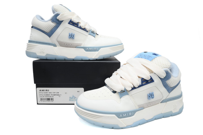 AMIRI White Blue