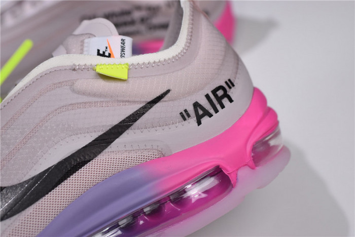 ofw nike air max 97 rose aj4585-600